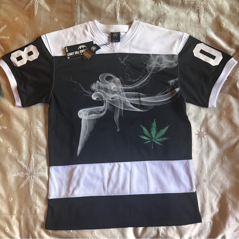 Black and White Graphic T-Shirt